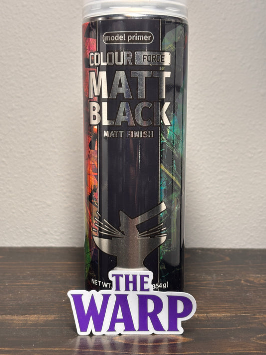 Colour Forge Spray: Matt Black