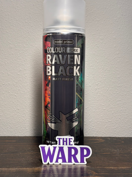 Colour Forge Spray: Raven Black
