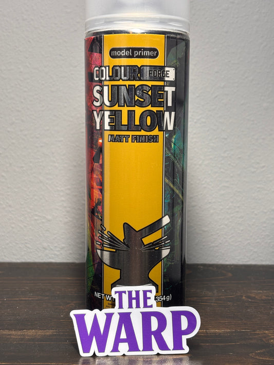 Colour Forge Spray: Sunset Yellow